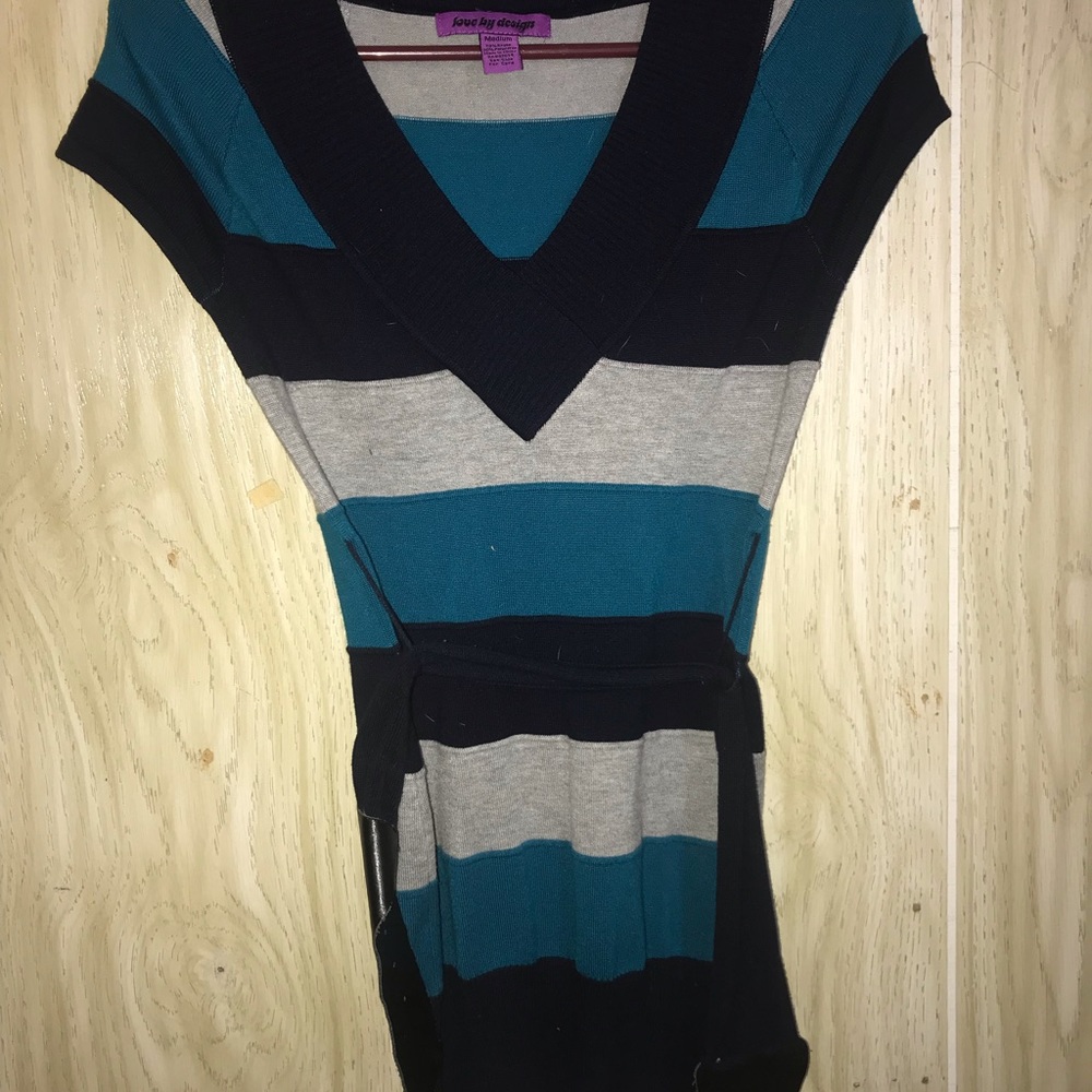 Blue stripe shirt
